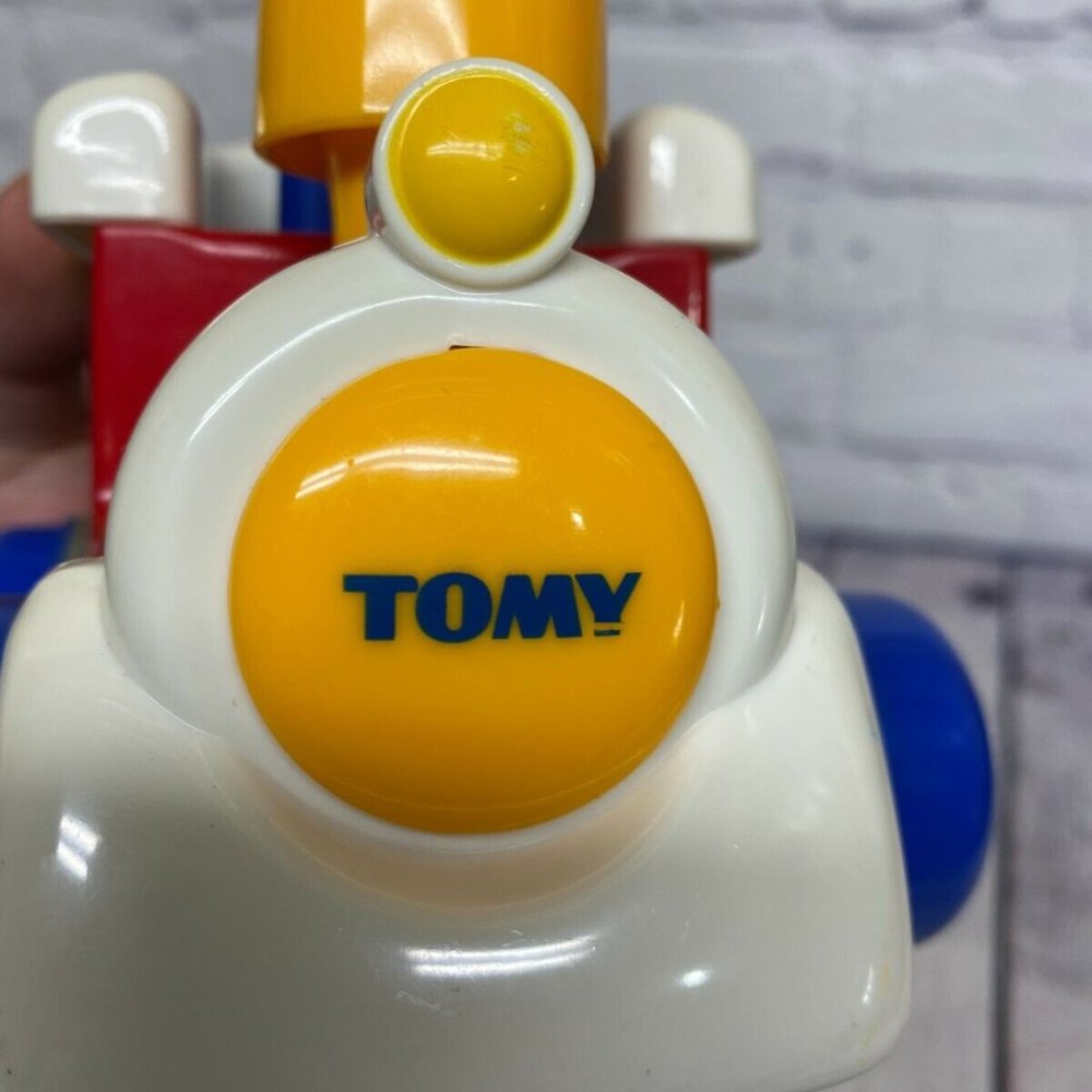Vintage Train Car Engine 1991 TOMY Push n' Go Toy 90s Toy RARE - Picture 9 of 10